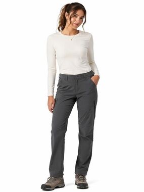 Patagonia Womens Quandary Pants Gray 6 Hiking Outdoor Stretch Trail Lightweight